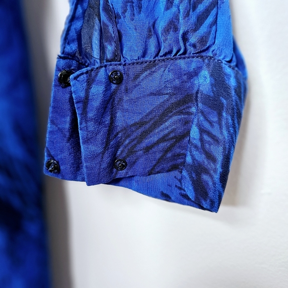 NWOT Rory Beca 100% Silk Wrap Dress Made in USA - Picture 10 of 10